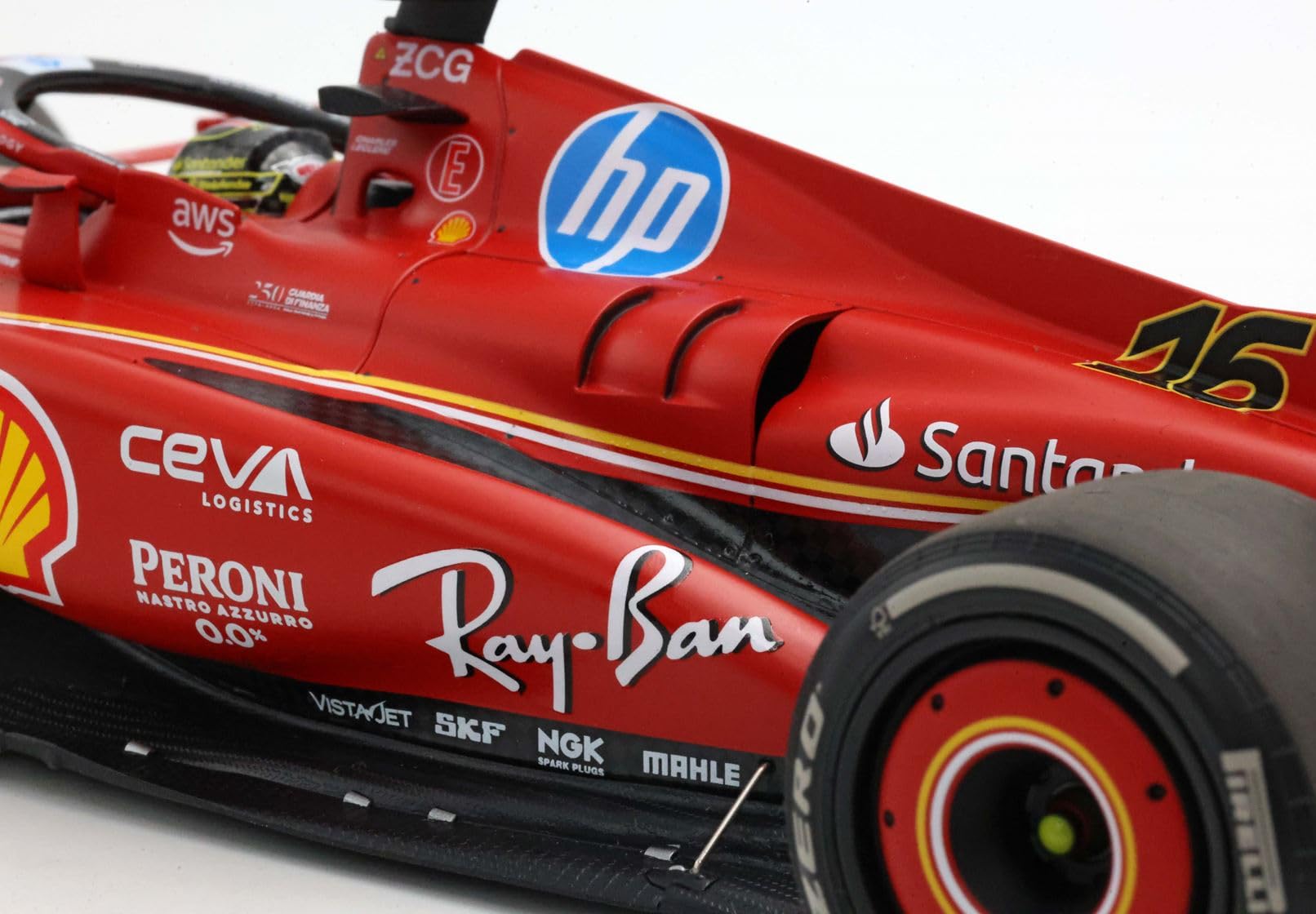 Amazon | BBR 1/18 フェラーリ F1 SF-24 イタリアGP 2024 優勝 #16